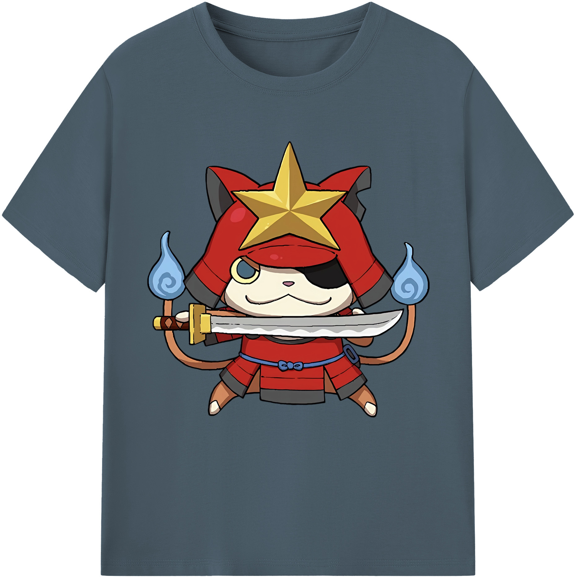 （画像用） 妖怪ウォッチ Yo-kai Watch 綿100％半袖Tシャツ（フロントプリント）